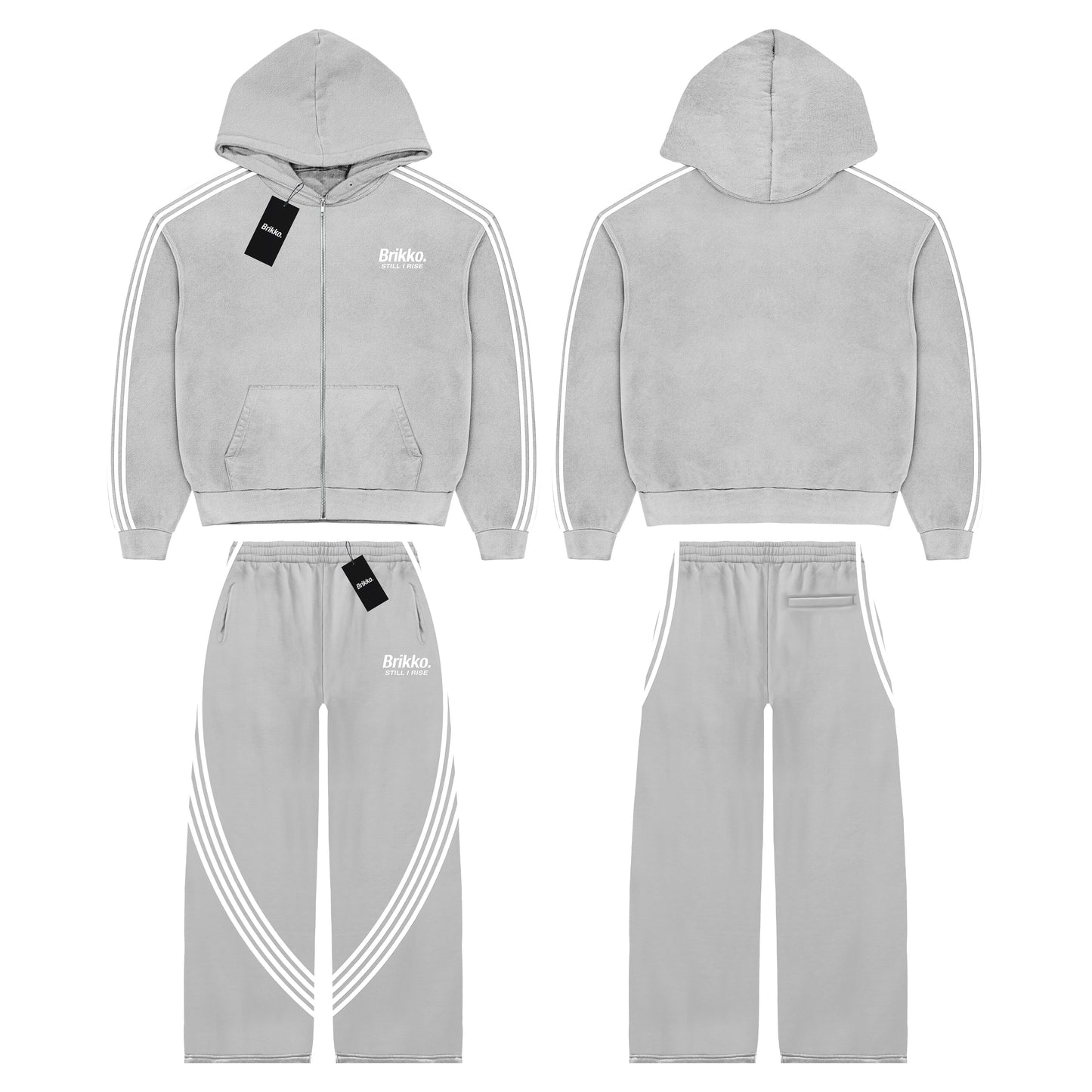 Grey Oversized sweatsuit