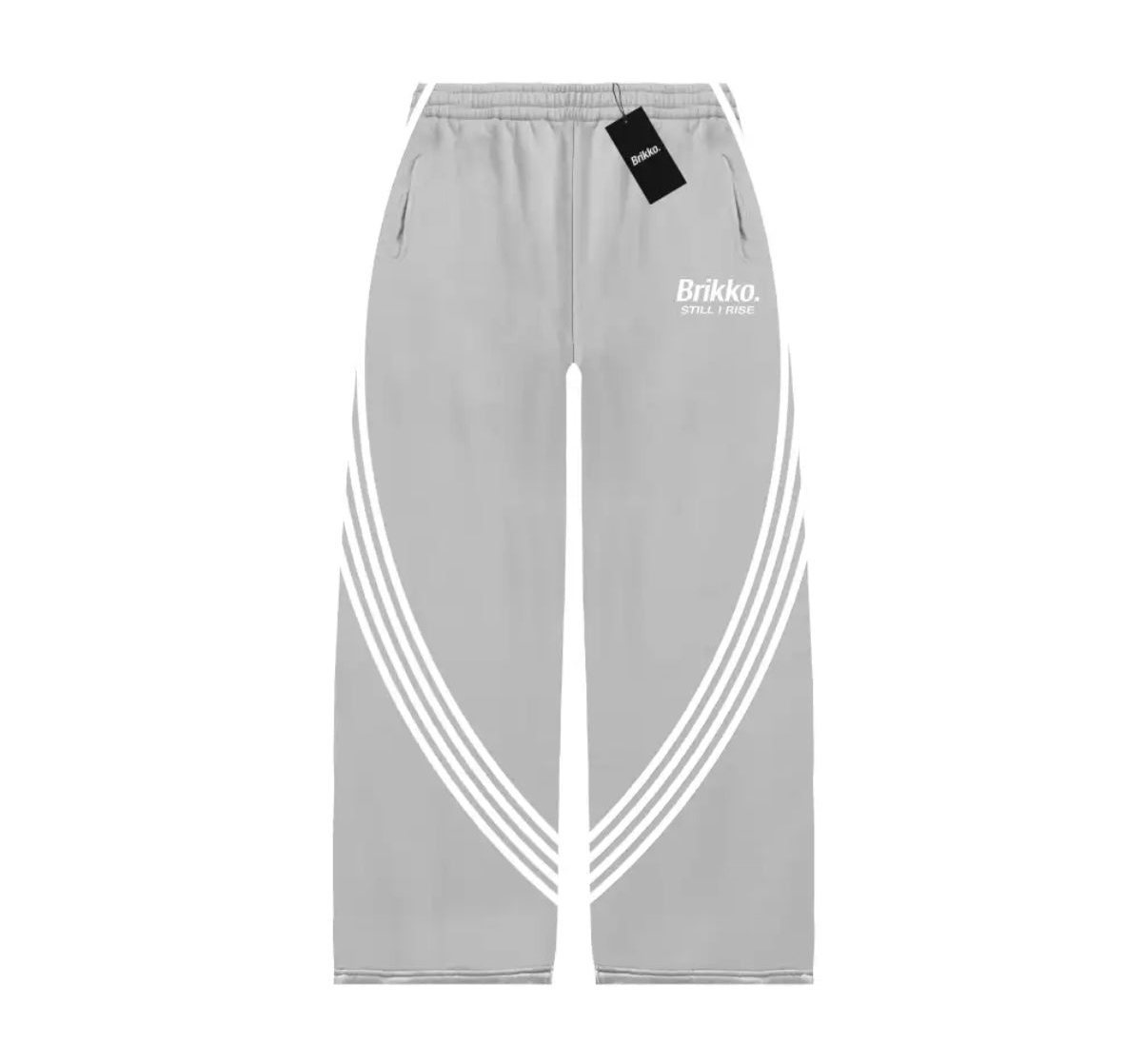 Grey Oversized Sweatpants