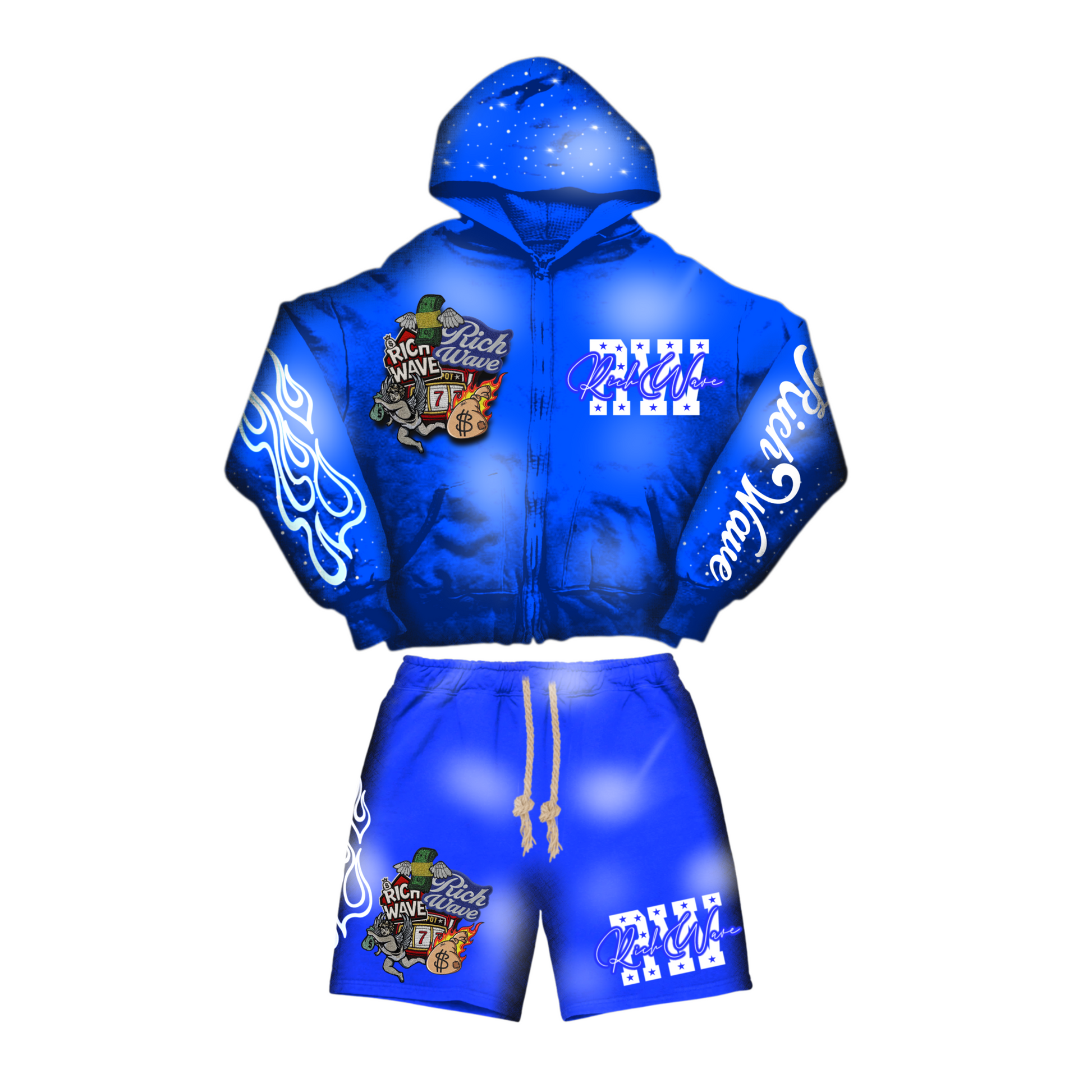 Rich Wave Short Sets 4 Color Ways (Preorder)