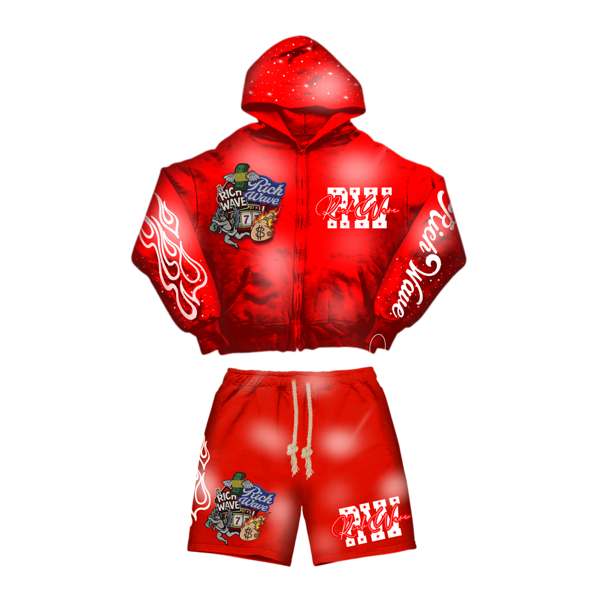 Rich Wave Short Sets 4 Color Ways (Preorder)
