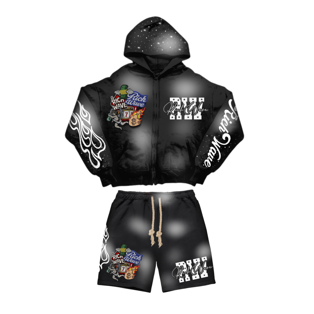 Rich Wave Short Sets 4 Color Ways (Preorder)