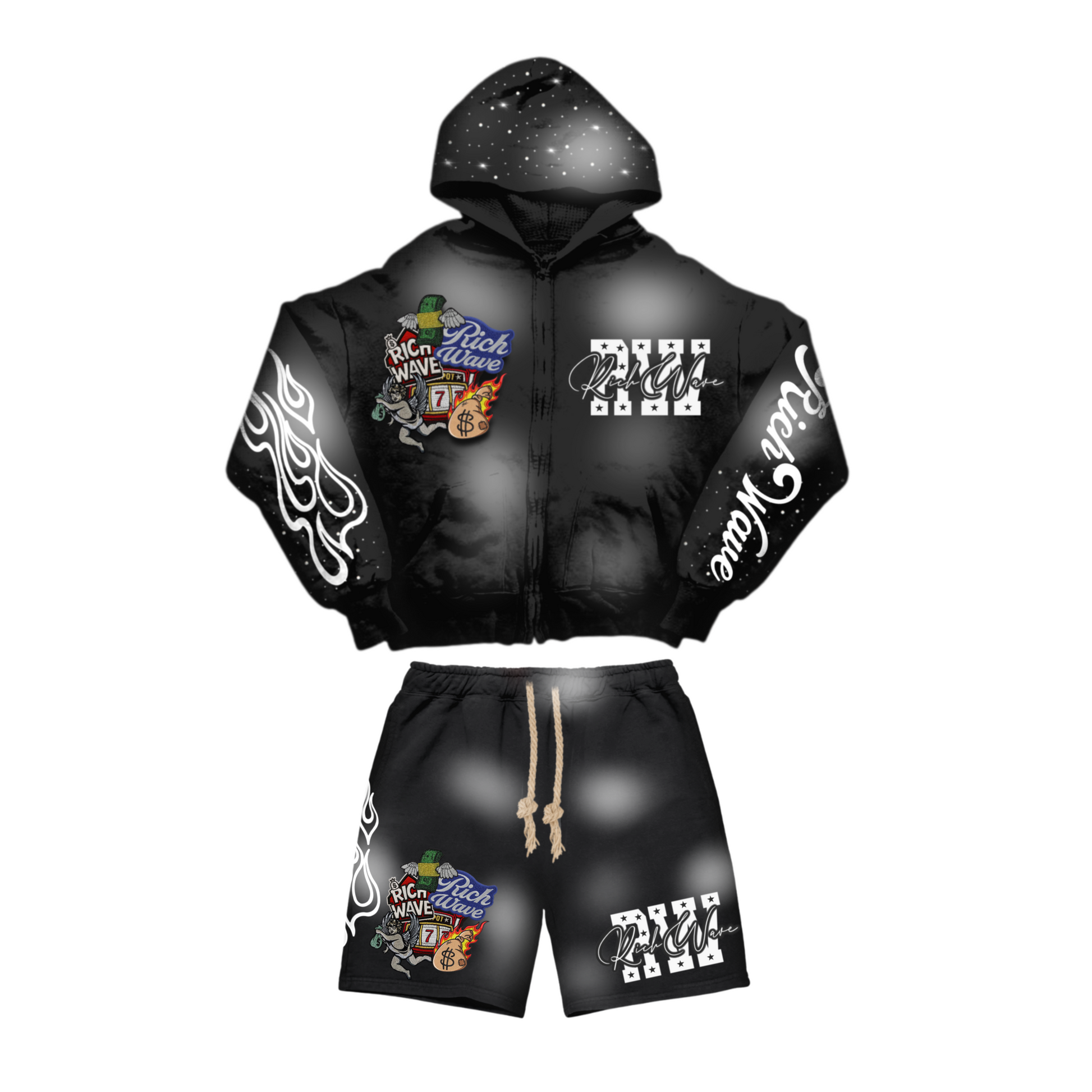 Rich Wave Short Sets 4 Color Ways (Preorder)