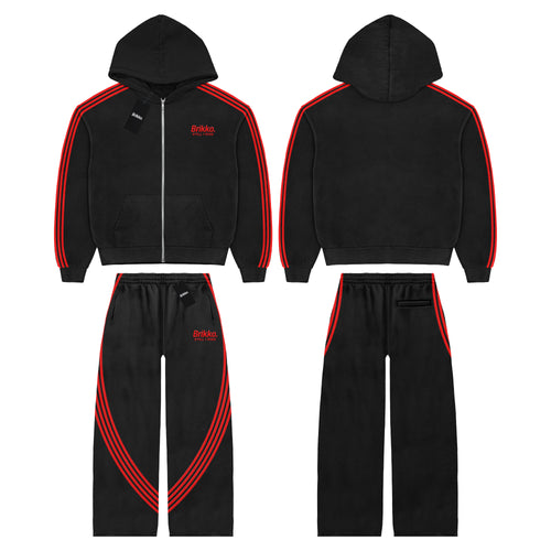 Black Oversized Sweatsuit